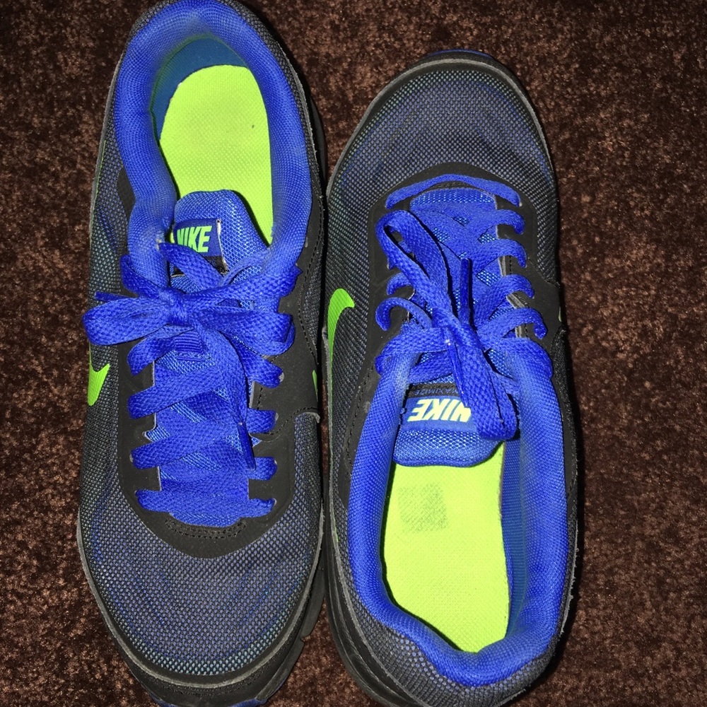 COPY - Nike Air Maximize 2014 Lime Green & Blue